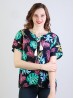 Tropical Leaves Fashion Top